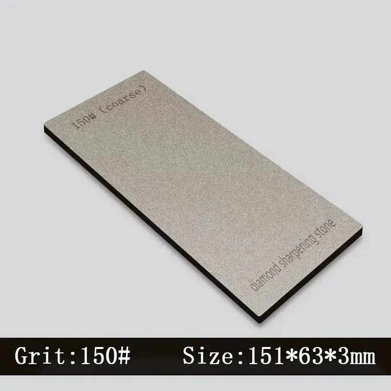 Diamond Sharpening Stone | 80-3000 Grit | 230x80mm Hard Base Non-slip