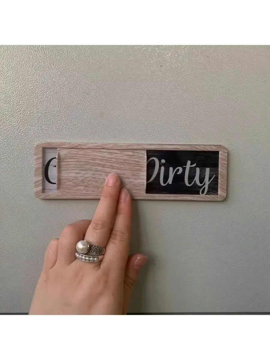 Dishwasher Status Indicator Magnet | Clean Dirty Sign | Fridge Magnet | 1 Piece
