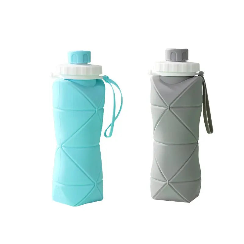 Outdoor Silicone Folding Water Bottle Portable Retractable Cup Travel Tools Collapsible Sport Bottles For Hiking Trekking Tours from PriceLows™