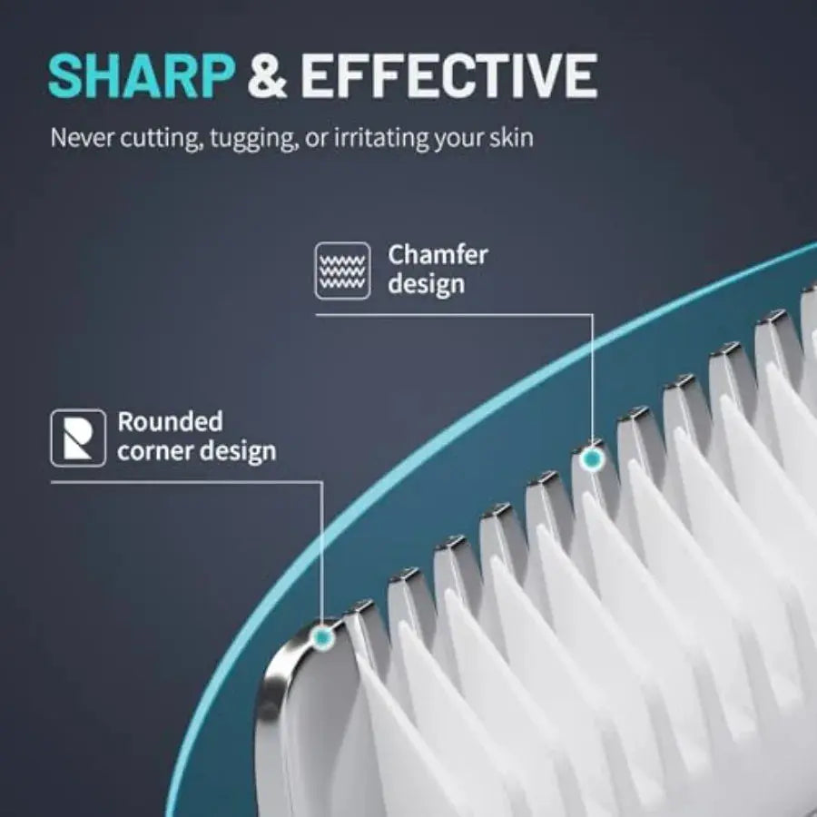 Body Hair Trimmer | Ceramic Blade | USB Rechargeable | One Size