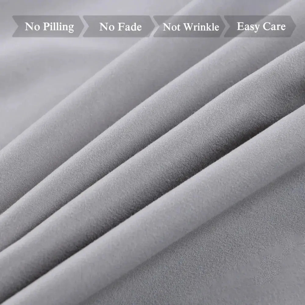 4 Piece Bed Sheet Set, Hotel Quality Luxury Double Brushed Microfiber Bed Sheets Breathable Easter Day from PriceLows™