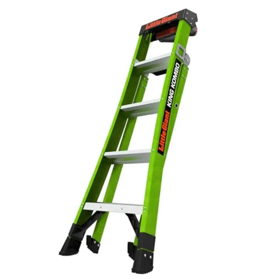 【Spot goods】Ladder Systems 13905-001 King Kombo 3-in-1 Ladder 5 Ft Green from PriceLows™