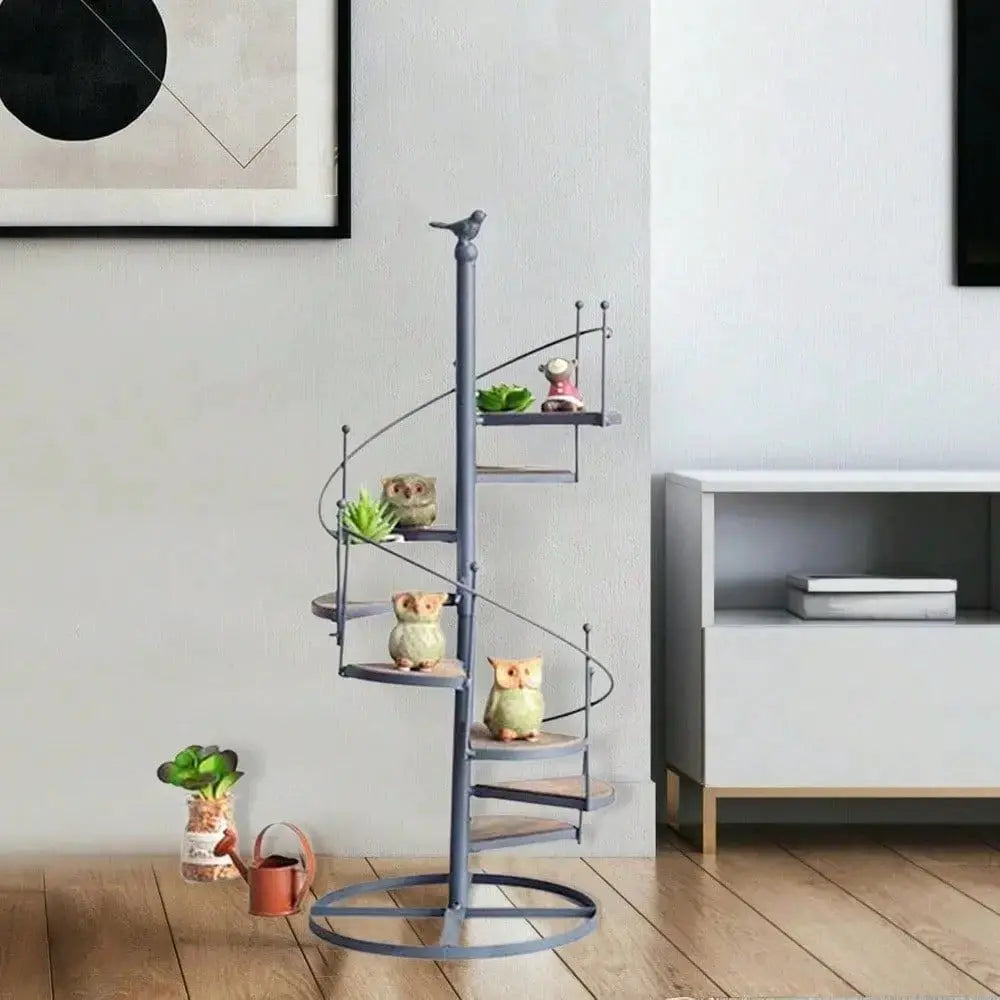 Plant Stand Stair Shape Multiple Rack Wrought Iron Plant Shelf Flower Pot Holder Planter Organizer Shelf For Garden Outdoor Hom from PriceLows™