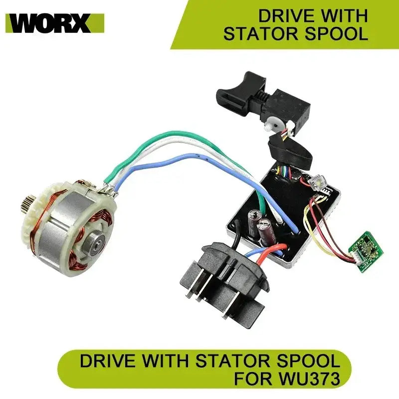 Orginal new Switch Driver motor reducer casing toothed wheel shell chuck parts for WORX WU373 Electric screwdriver from PriceLows™