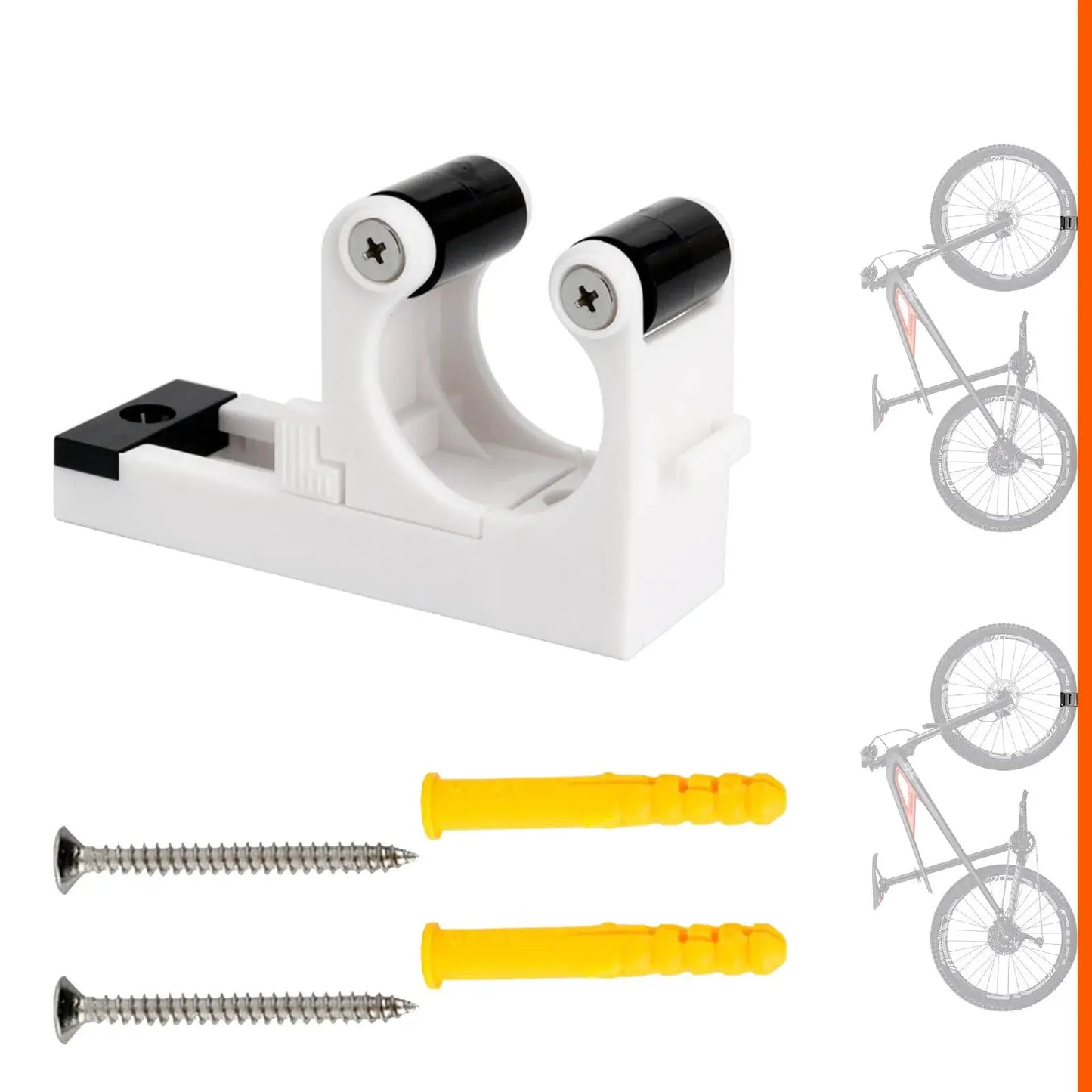 1/2PCS Adjustable Bicycle Buckle Mountain Road Bike Wall Mount Bracket Storage Bicycle Wall Repair Stand Bicycle Parking Rack from PriceLows™