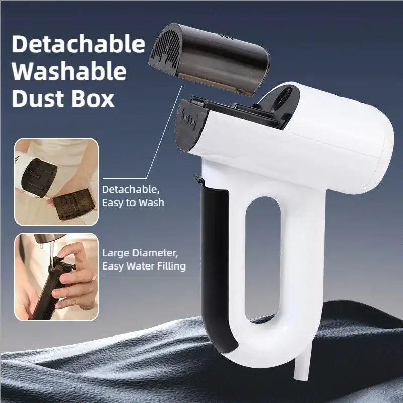 Tinsol Handheld Steam Iron | 1000W Power | 5500PA Suction | Smart Sensor