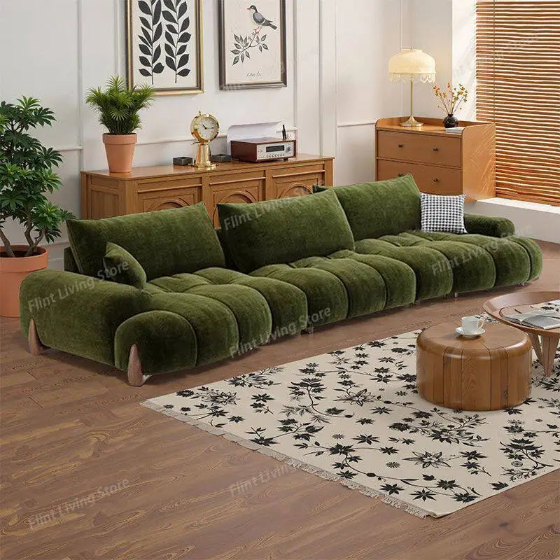 Sofa | Four-Seater | Retro Modern Scandinavian Style | Unavailable