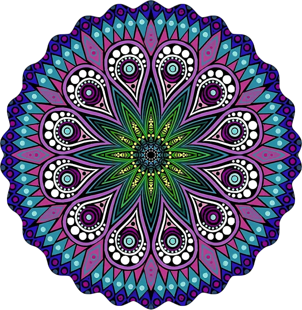 Vibrant Hummingbird Wind Chime - Floral Mandala Metal Spinner, Indoor Outdoor Decor for Yard & Balcony from PriceLows™