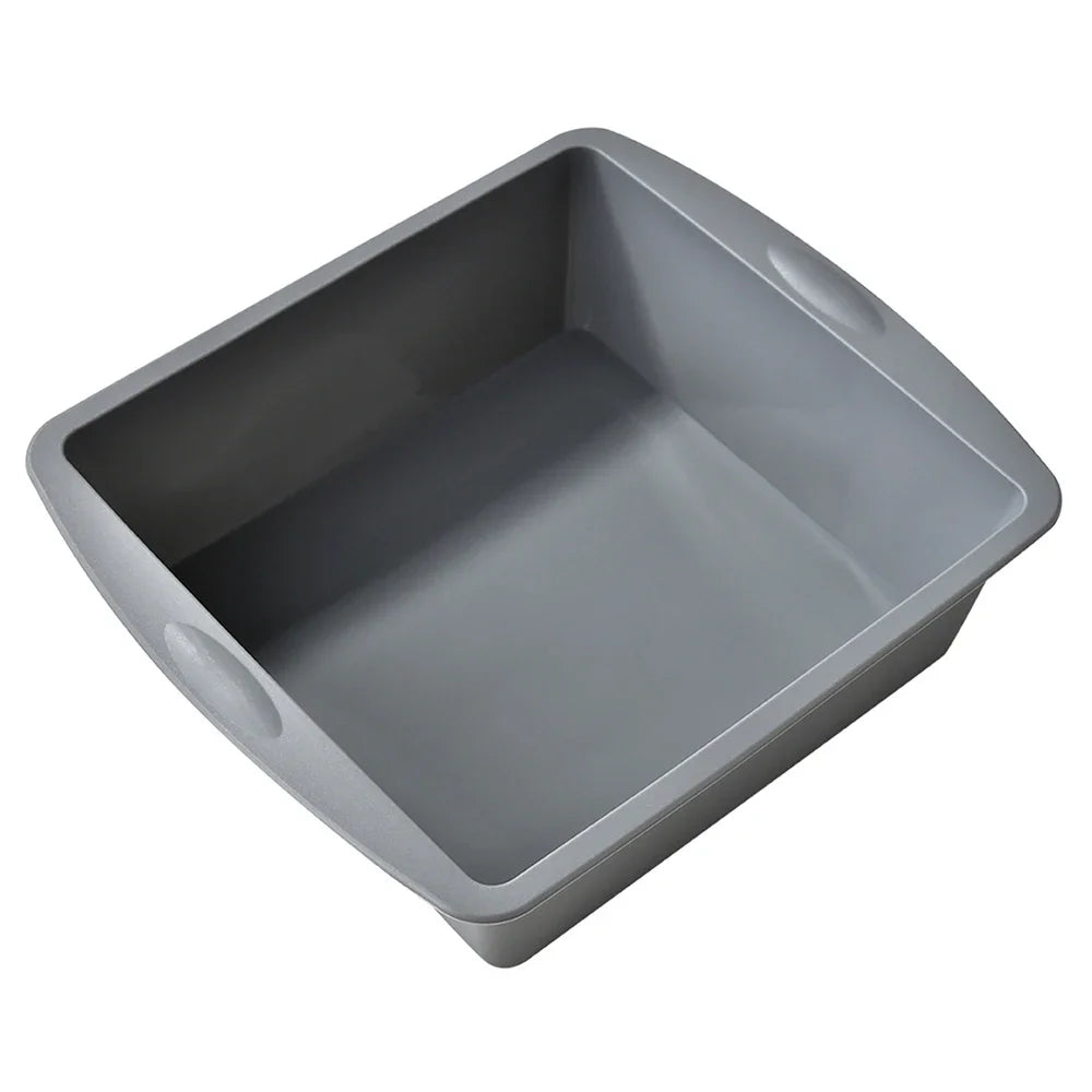 Silicone Square Cake Plate | Nonstick | Oven And Air Fryer Safe