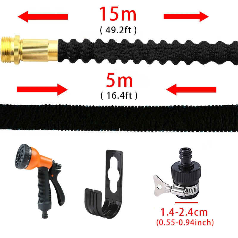 Garden Water Hose 3 Times Expandable Watering Hose High Pressure Flexible Car Wash Watering Garden Irrigation Magic Hose Pipe from PriceLows™
