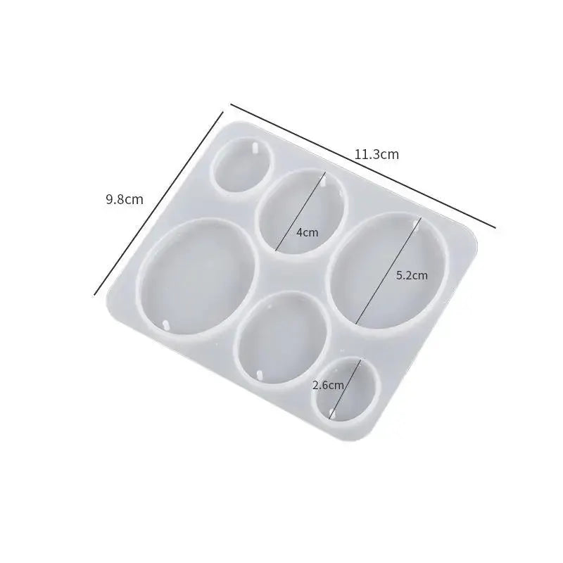 Geometric Silicone Mold | Epoxy Resin Casting | Jewelry Making Tool
