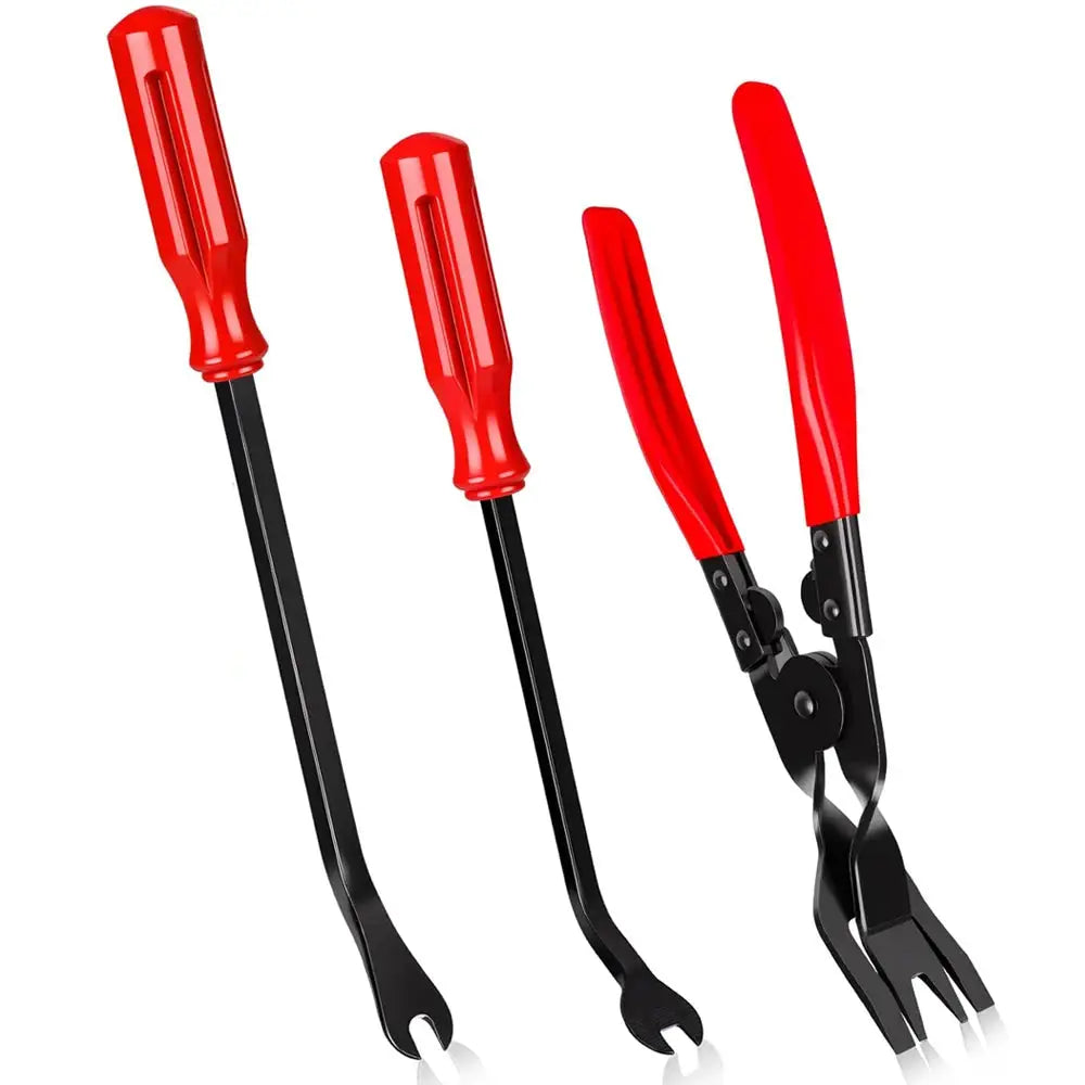5/6Pcs Trim Removal Tool Set Car Pry Tool Kit Car Panel Door Audio Trim Tool Installer Pry Kit for Vehicle Dash Radio Audio from PriceLows™