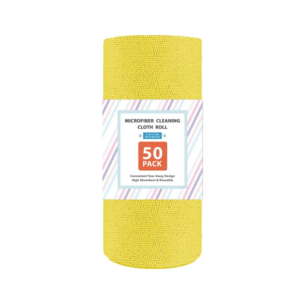 Microfiber Dishcloths | 50 Pcs Set | Reusable Kitchen Towels