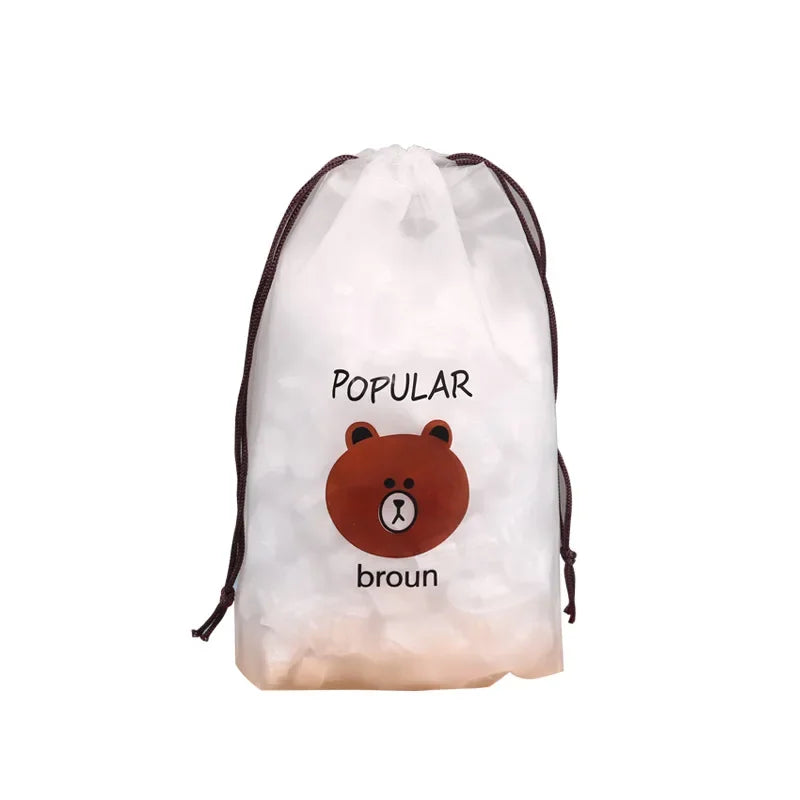 Reusable Food Storage Covers | PE Material | 100 Pcs | Assorted Sizes
