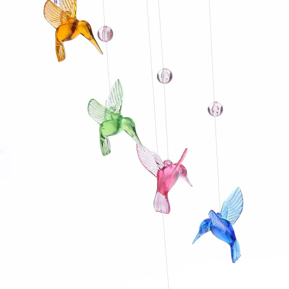 Hummingbird Lucky Wind Chimes Handmade Wall Hanging Wind Chime Pendants Art Crafts Ornaments Birthday Gifts Yard Decoration from PriceLows™
