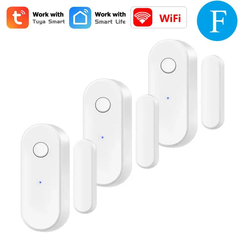 Tuya WiFi Door Window Sensor Smart Life APP Control Home Security Burglar Alarm Close Open Detector Work With Alexa Google Voice from PriceLows™