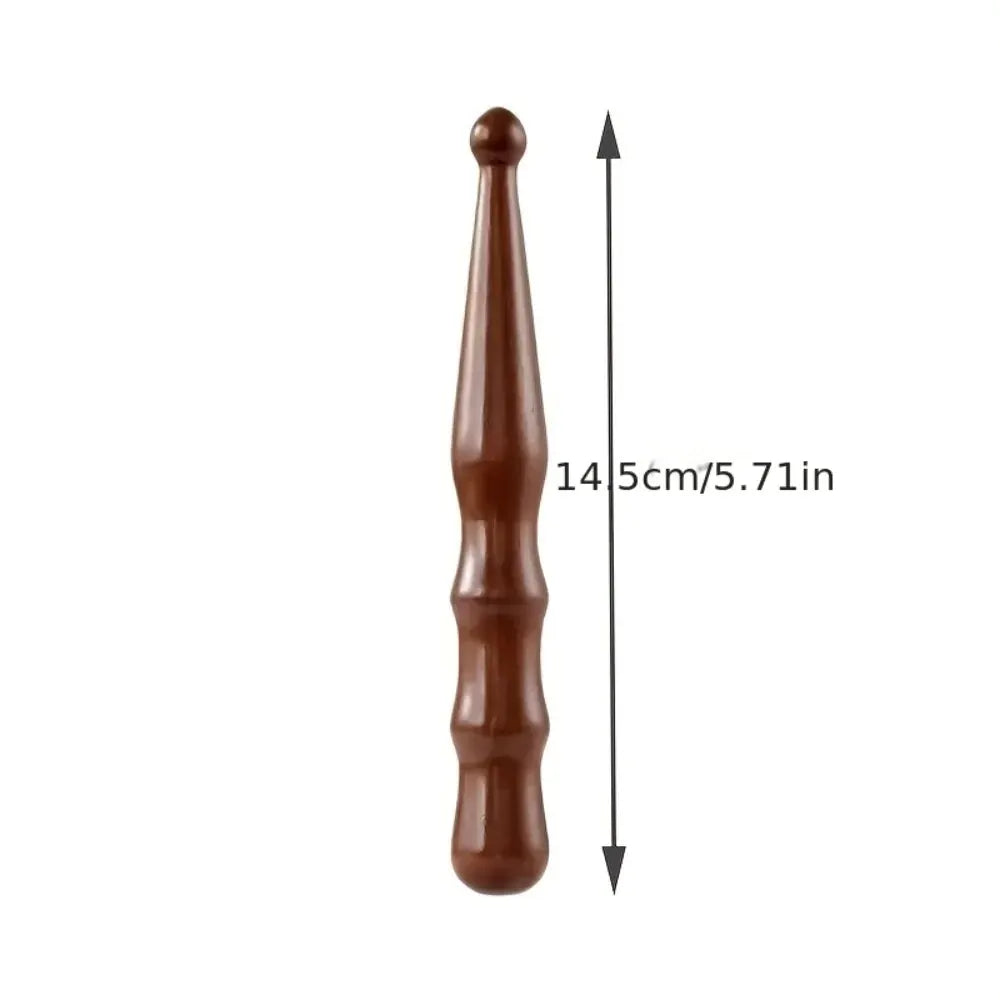 Wooden Acupressure Sticks | 3 Pack Body Massager | Foot Roller For Relief