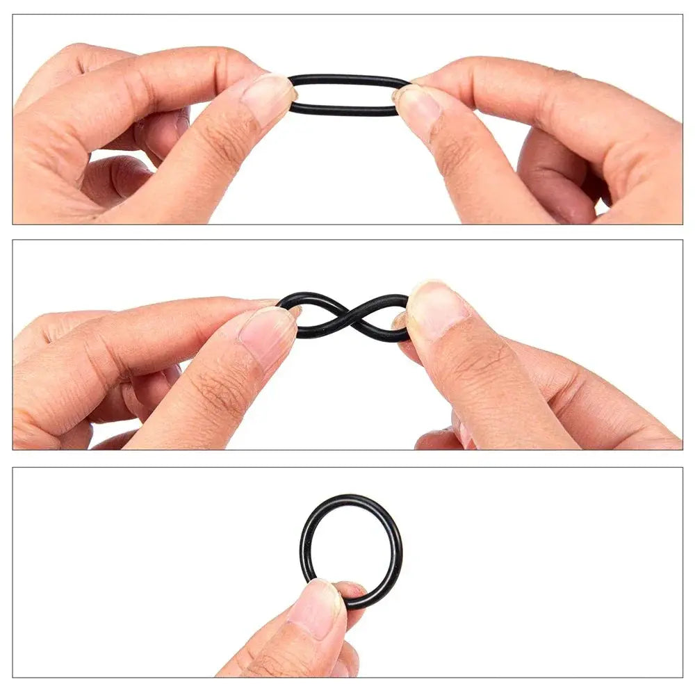 419/225PCS Set Universal O-Ring Assortment 32 Size Nitrile Rubber Ring Seal O Ring Gasket for Plumbing Automotive Faucet Repair from PriceLows™