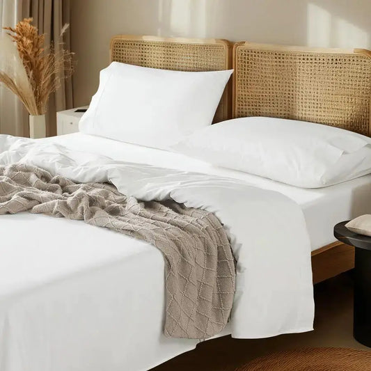 100 Egyptian Cotton Sheets Set 1000 Thread Count,Queen Size Bed Sheet 4 Piece Sets,Long Staple,16 Inches Deep Pocket,All Season, from PriceLows™