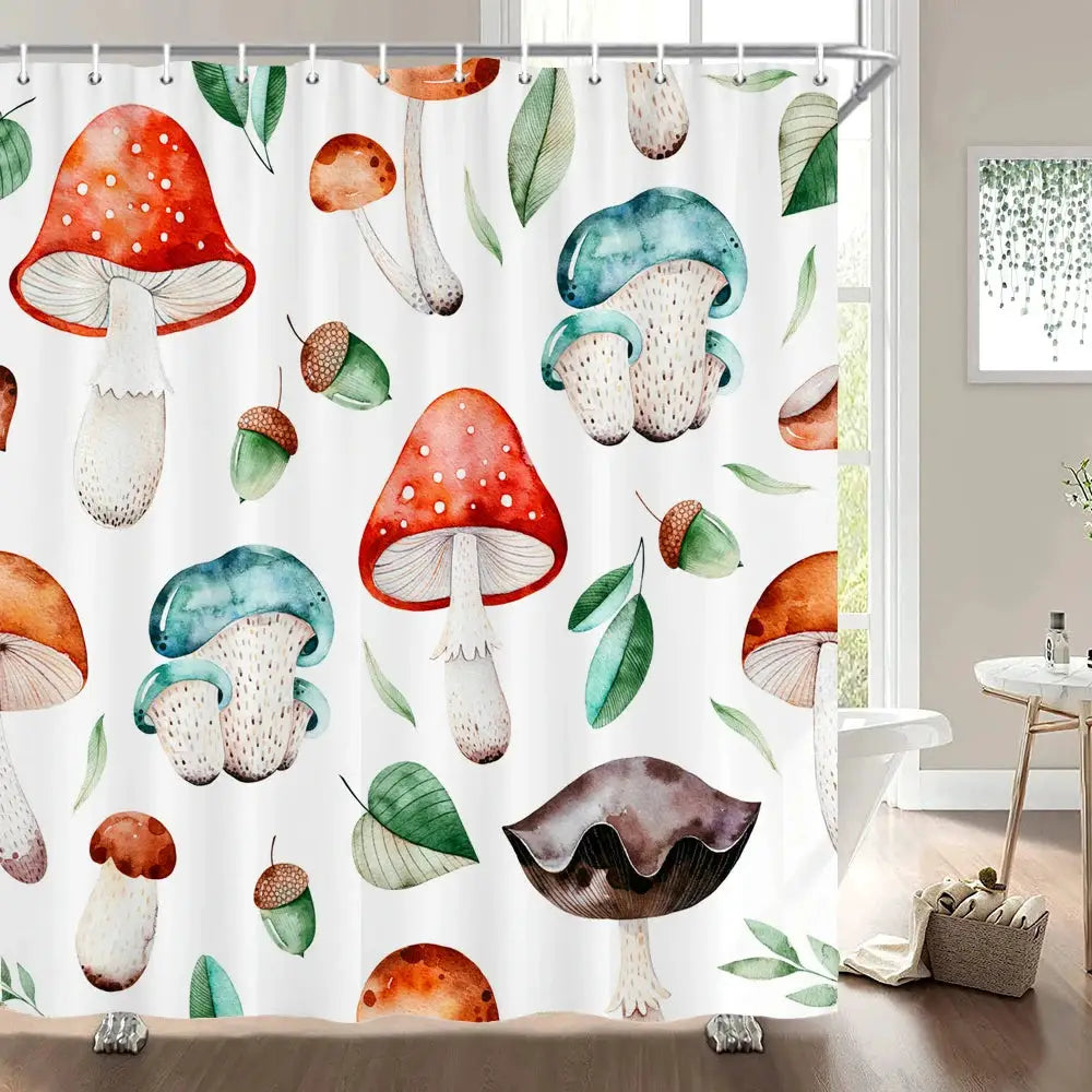 Cartoon Animal Alphabet Shower Curtain Kids ABC Educational Learning Tools Baby Girls Boys Colourful Bath Curtain Bathroom Decor from PriceLows™