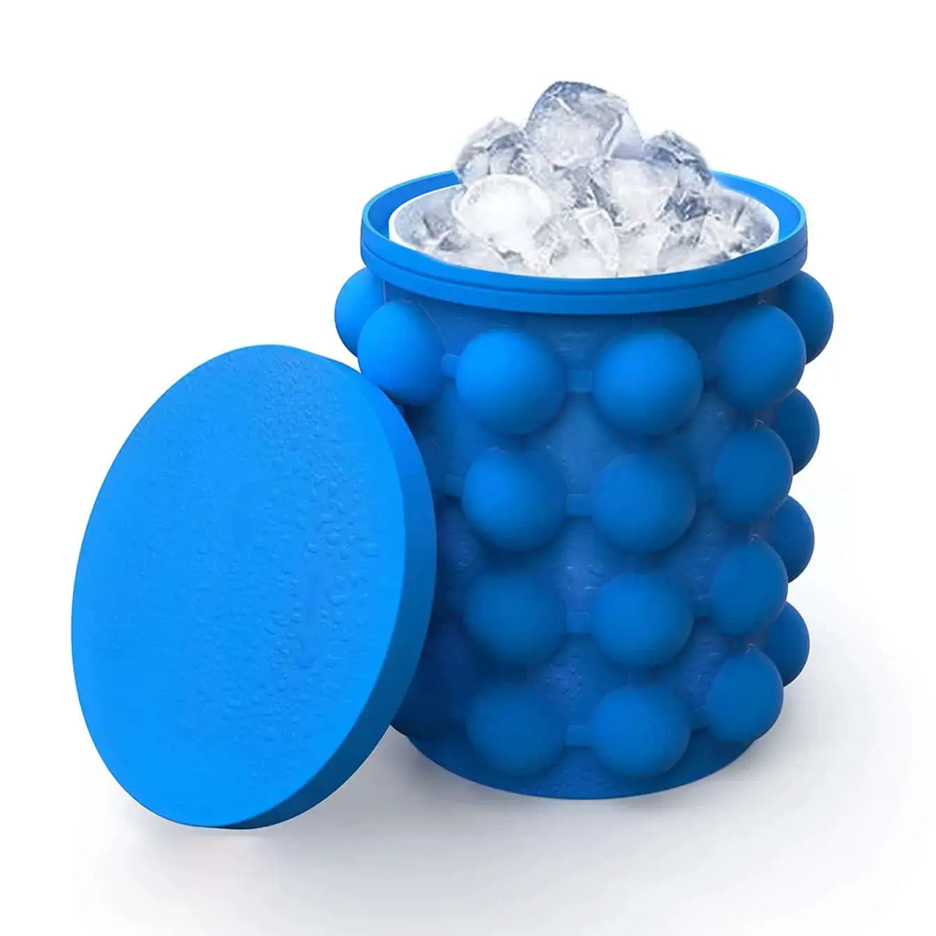 1PC Silicone Ice Cube Maker Portable Bucket Wine Cooler Beer Cabinet Space Saving Kitchen Tools for Whiskey Drinking from PriceLows™