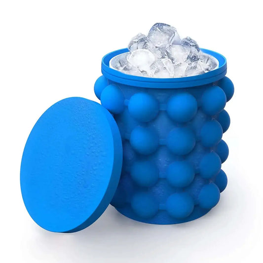 1PC Silicone Ice Cube Maker Portable Bucket Wine Cooler Beer Cabinet Space Saving Kitchen Tools for Whiskey Drinking from PriceLows™