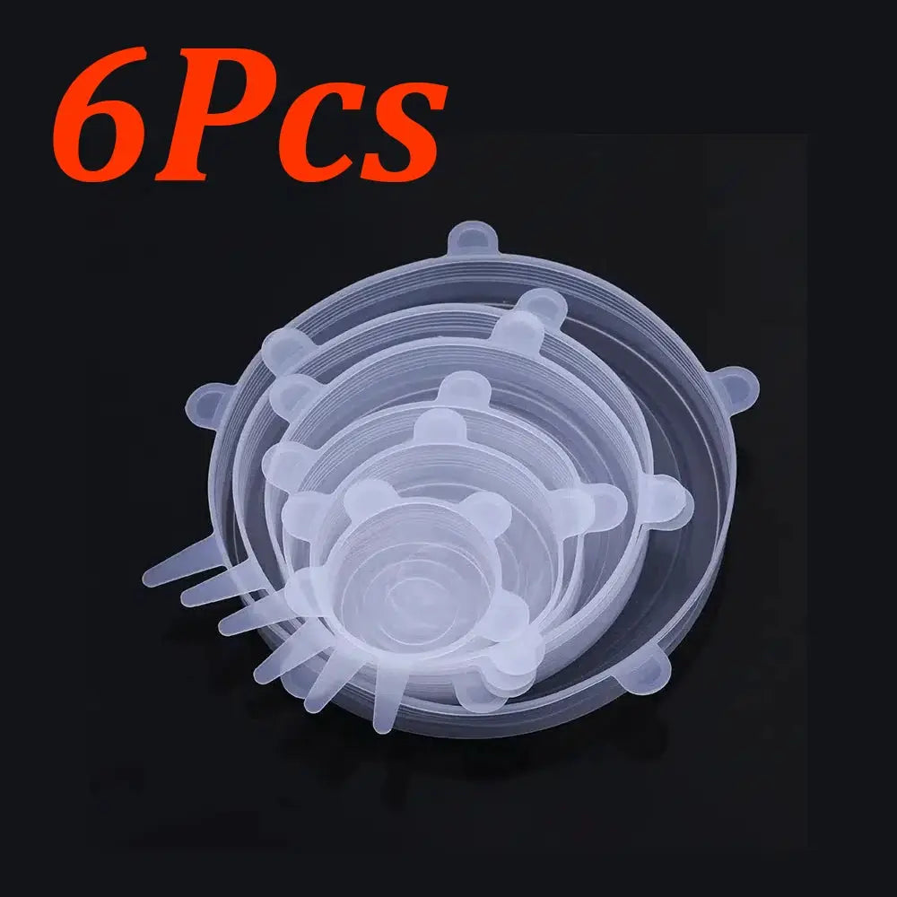 Silicone Stretch Lids | Food Grade | Reusable | Assorted Bowl Sizes