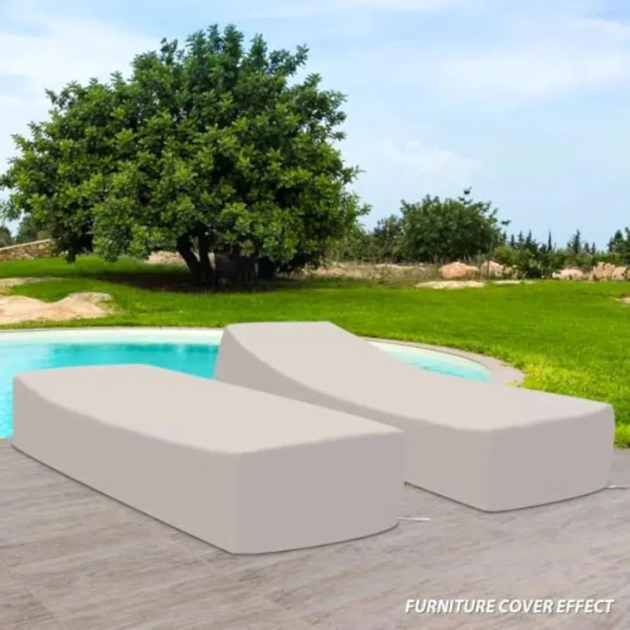 Brown Wicker Patio Chaise Lounge Chairs Set of 2 Outdoor Chaise Lounge Pool Lounge Chairs Poolside Recliner Chairs with Grey Cu from PriceLows™