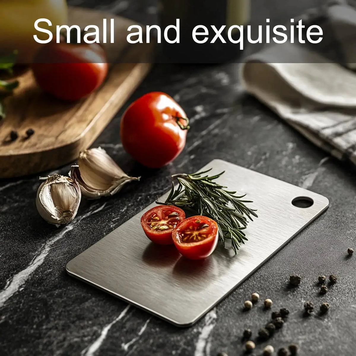 Stainless Steel Cutting Board | Double Sided | 304 Food Grade | Large
