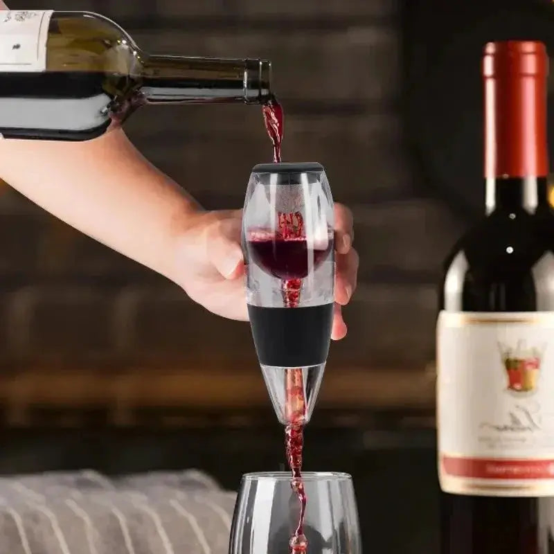 Magic Rapid Wine Decanter, Unbreakable Plastic Aerator for Wine Lovers, Gift-Ready Promotional Accessory for Parties & Home Bars from PriceLows™