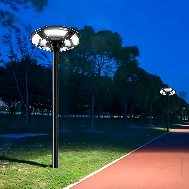 Solar Powered Outdoor Yard Light UFO Solar Charging Courtyard light Automatic On/Off from Dawn to Dusk source With Motion Sensor from PriceLows™