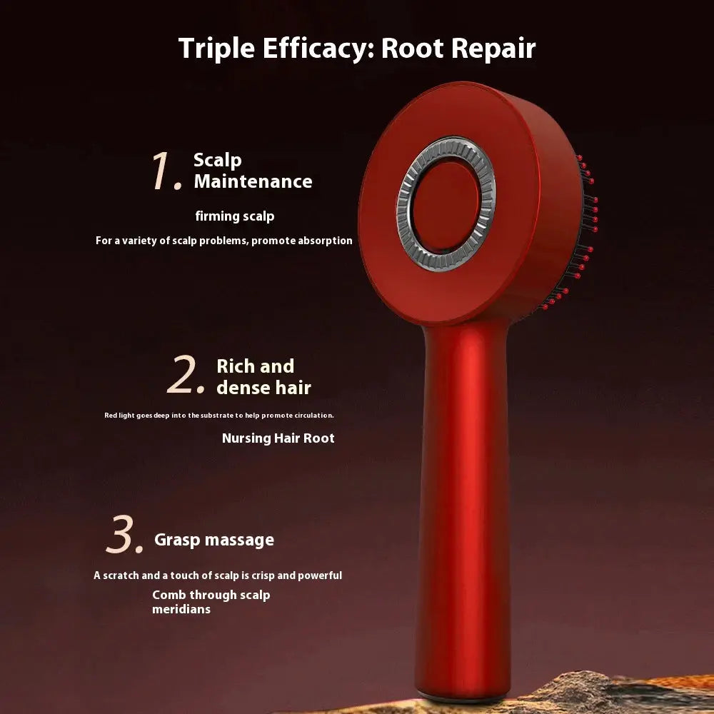 Electric Scalp Massager | Red Light Therapy | Oil Applicator | Rechargeable