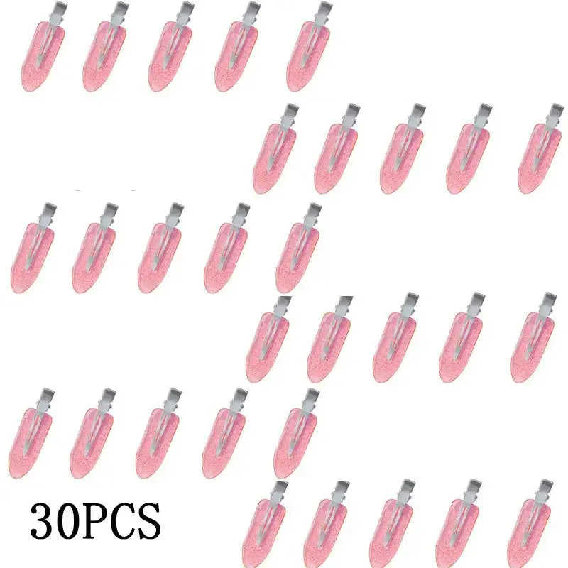 No Crease Hair Clips | Plastic Barrettes | Women And Girls Set Of 30