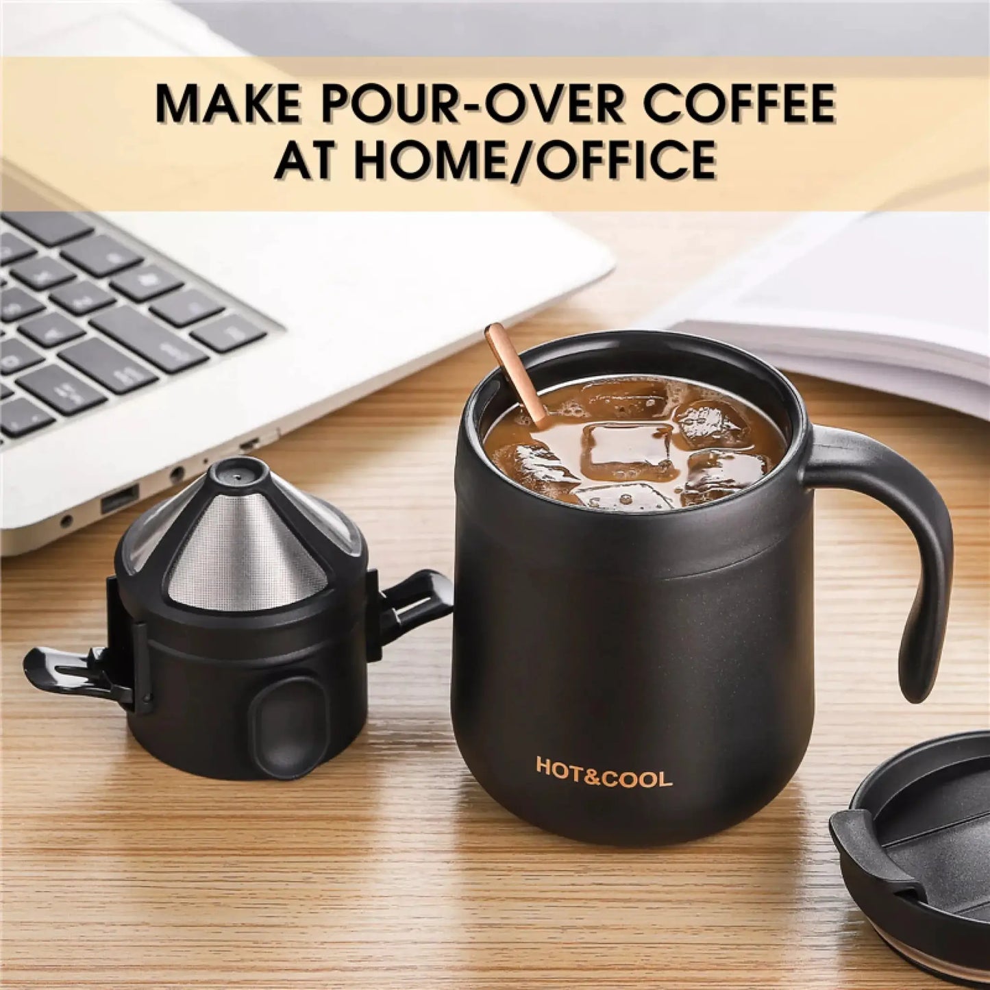 304 Stainless Steel Portable Coffee Filter Drip Coffee Tea Holder Reusable Mug Coffee Dripper Tea Cup Set Coffee Pot Coffeeware from PriceLows™