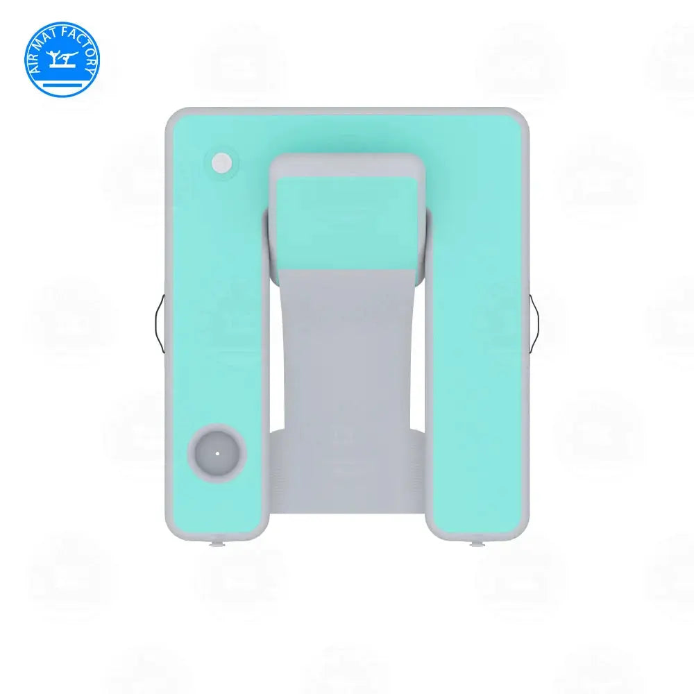 Inflatable Pool Float Lounger | Cup Holder | Backrest | Blue