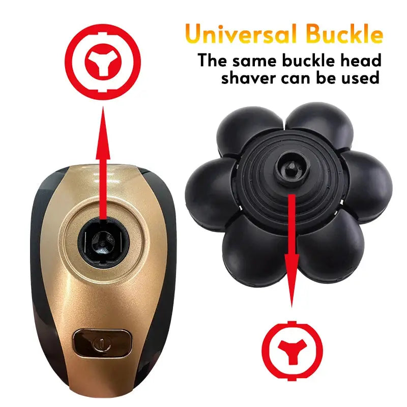 Replaceable 3D 4D 5D 6D 7D 8D 9D Floating Electric Shaver Head Spare Nose Trimmer Hair Clipper And Facial Cleaning Massage Head from PriceLows™