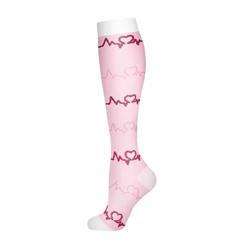 Compression Socks | Crew Height | Four Way Stretch | Unisex
