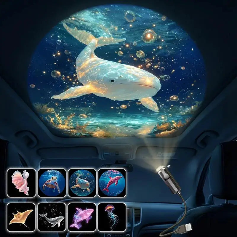 Ocean Projector Night Light | USB Powered | Replaceable Films
