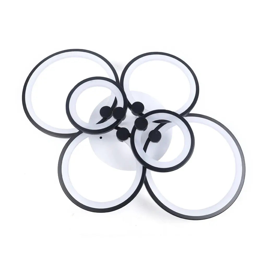 4/6/8 Heads Acrylic Modern LED Ceiling Light Flush Mount Stepless Dimming Lamp Chandelier Living Room Bedroom Indoor Lighting from PriceLows™