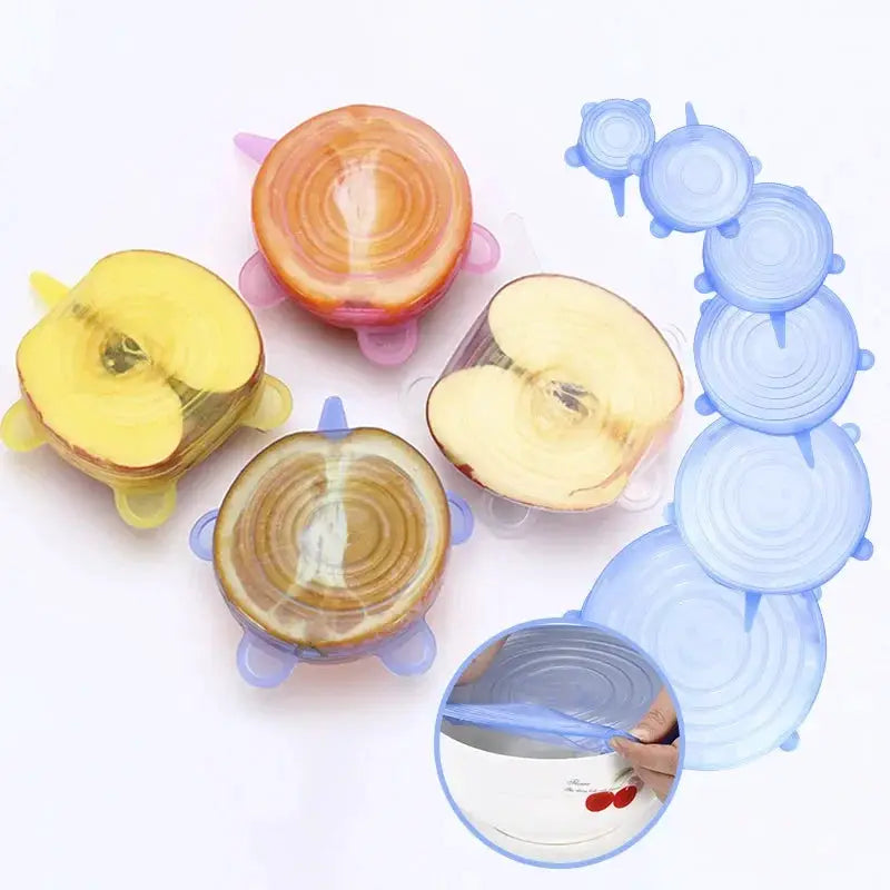 Silicone Stretch Lids | Universal Lid Fit | Eco Friendly | 16 Sizes