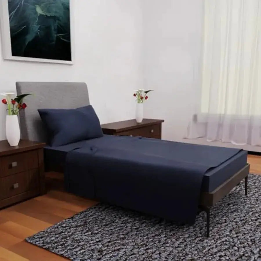 Sheets Sets for Adjustable Bed, 4 Pcs Double Brushed Deep Pockets Microfiber Sheets, 34 Inch Fitted Sheet, 1 Flat Sheet and 2 P from PriceLows™
