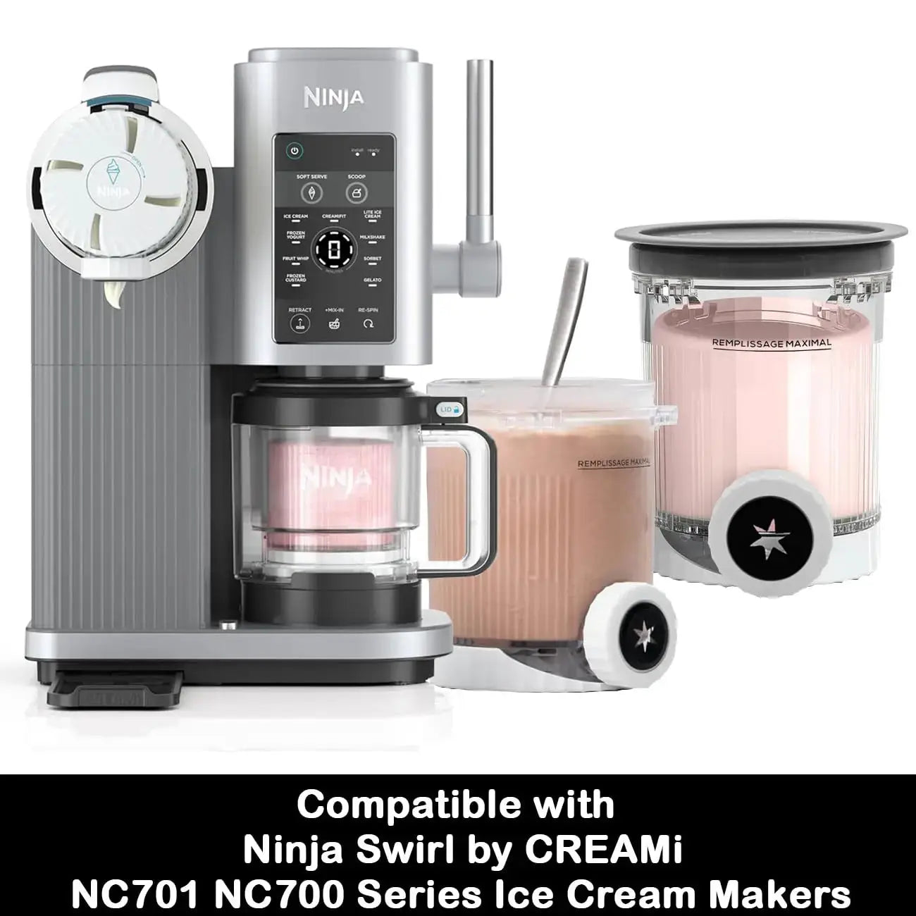 Ninja Creami Pint Containers | NC700 NC701 Compatible | Pints And Lids