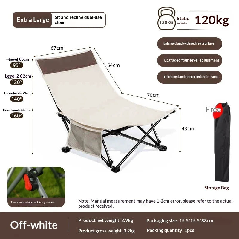 Moon Chair | Metal Frame | Lightweight Foldable | One Size