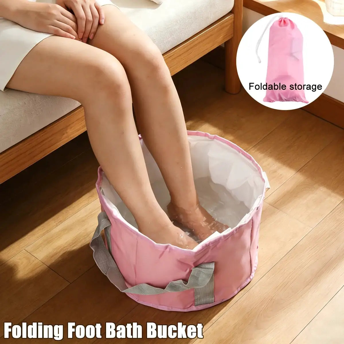 Foldable Foot Bath | Portable Insulated Design | 30cm By 20cm