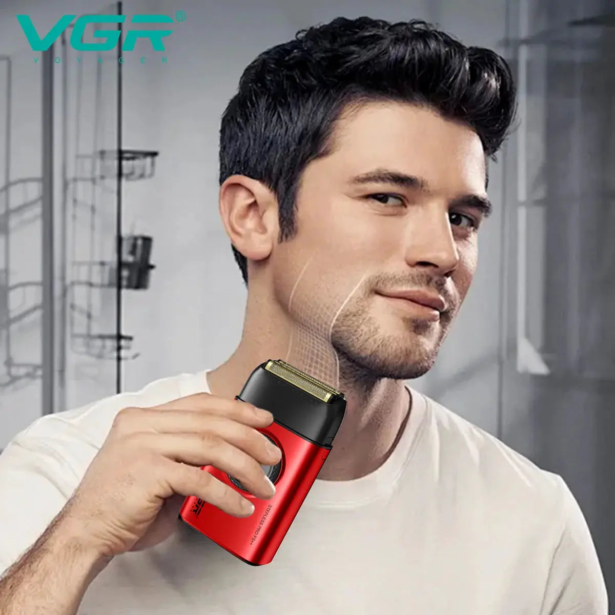 Electric Shaver | LED Digital Display | 9000 Speed | V-378