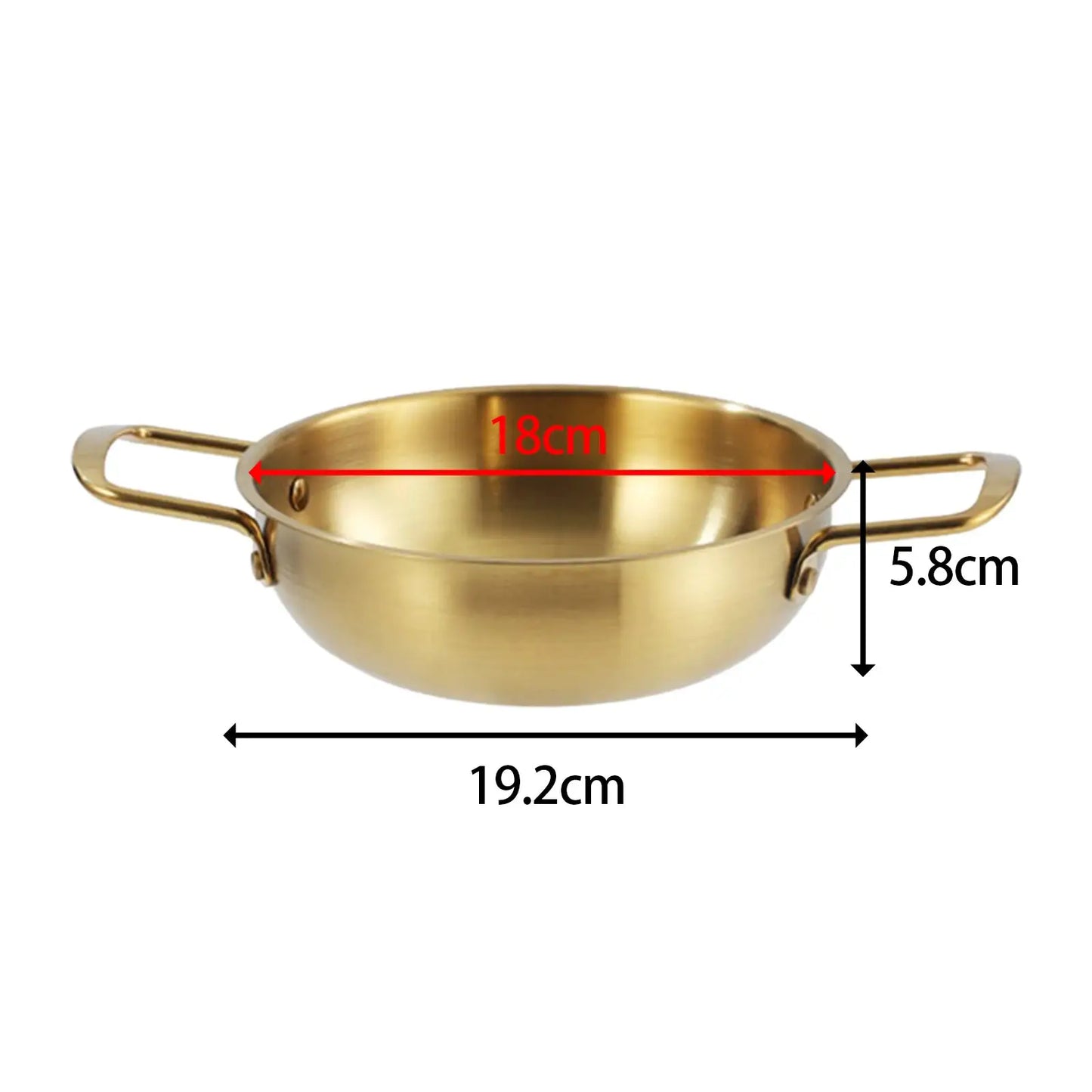 Korean Ramen Pot | Stainless Steel | Induction Compatible | Multipurpose