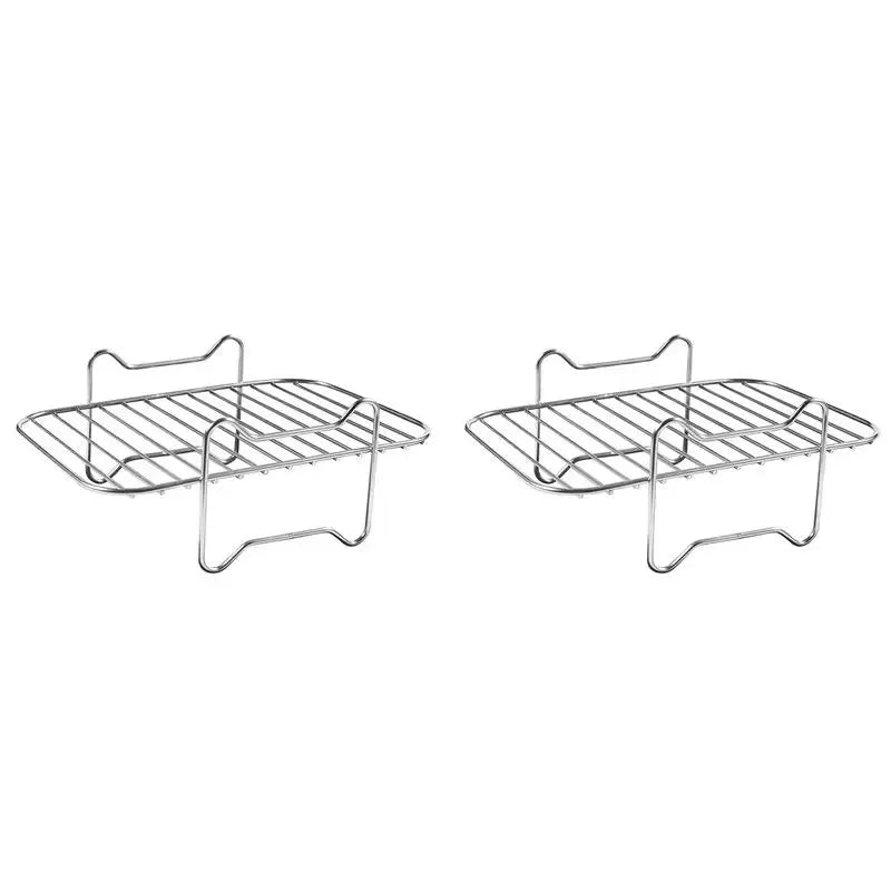 Air Fryer Rack | Double Basket Compatible | Ninja Foodi DZ201 DZ401