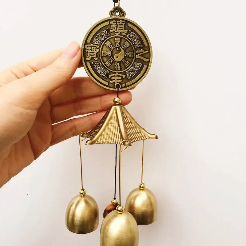 Antique Wind Chime Copper Yard Garden Outdoor Living Decoration Metal Wind Chime from PriceLows™