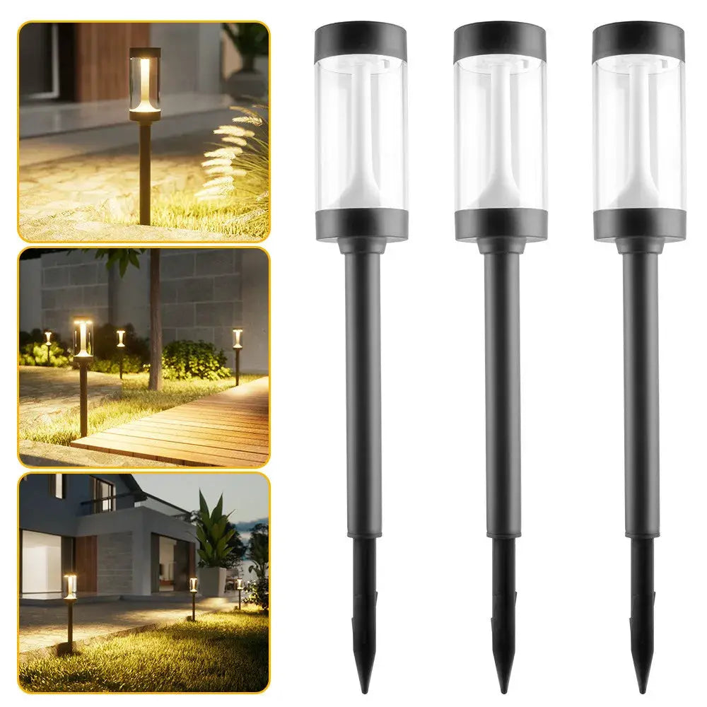 2PCS 3000K Solar Lawn Light Waterproof Solar Garden Light Outdoor Solar Lamp For Garden Decor Pathway Light Landscape Path Yard from PriceLows™