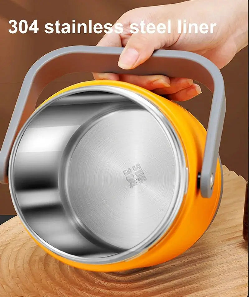 12V/1.6L Car Electric Lunch Box Multifunction Rice Cooker Portable 304 Stainless Steel Double Layer Linner Keep Warm Bento Box from PriceLows™